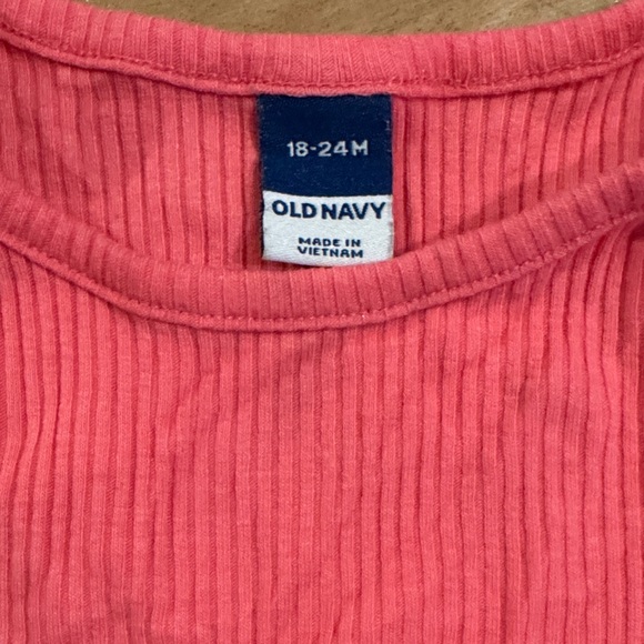 Pink Ribbed Tank and Capri Set - Picture 2 of 2